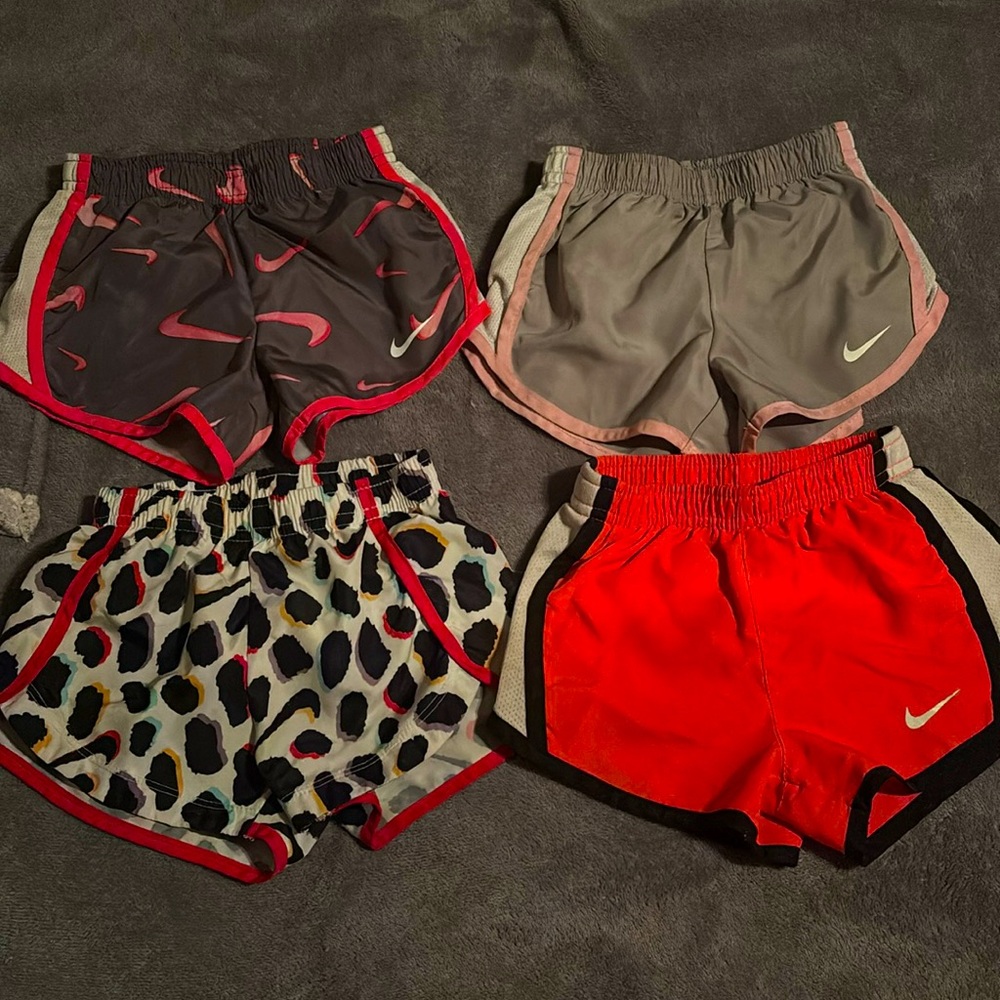 SOLD—Girls 2T Nike shorts lot